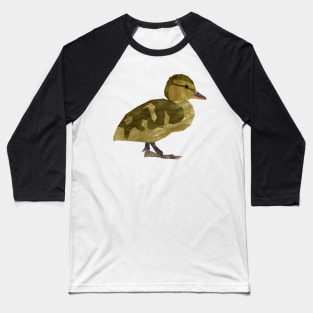 Duckling (Mallard) Baseball T-Shirt